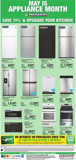 Catalogue Menards from 05/11/2022