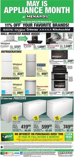 Catalogue Menards from 05/18/2022