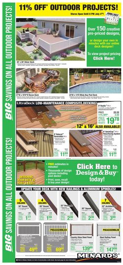 Catalogue Menards from 06/29/2022