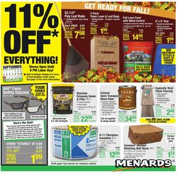 Catalogue Menards from 09/01/2022