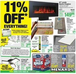 Catalogue Menards from 10/27/2022