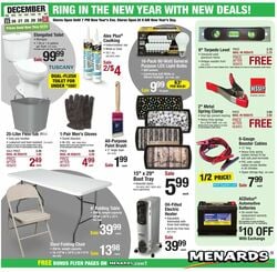 Catalogue Menards from 12/23/2022