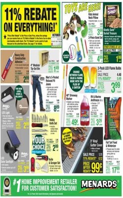 Catalogue Menards from 10/09/2024