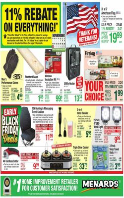 Catalogue Menards from 11/06/2024