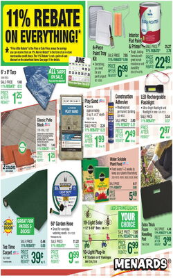Catalogue Menards from 06/18/2025