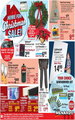 Catalogue Menards from 12/03/2025