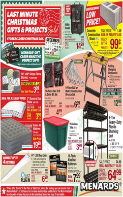 Catalogue Menards from 12/17/2025