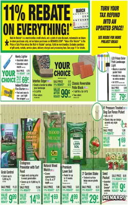 Catalogue Menards from 03/11/2026