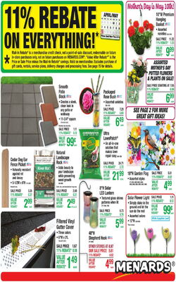 Catalogue Menards from 04/29/2026