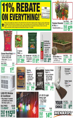 Catalogue Menards from 05/20/2026