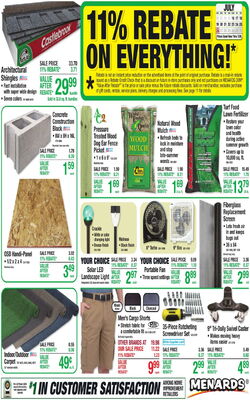 Catalogue Menards from 07/15/2026