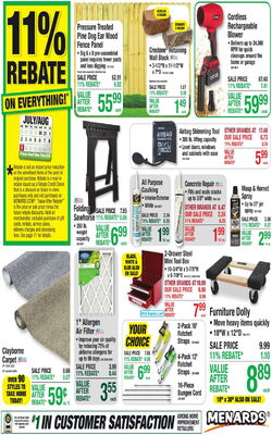 Catalogue Menards from 07/29/2026