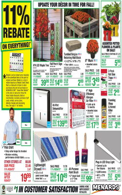 Catalogue Menards from 08/19/2026