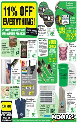 Catalogue Menards from 07/20/2023