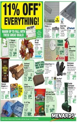 Catalogue Menards from 08/31/2023