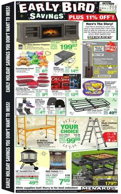 Catalogue Menards from 10/26/2023