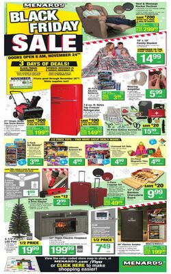 Catalogue Menards from 11/24/2023