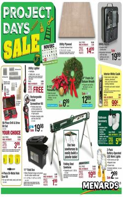Catalogue Menards from 11/30/2023