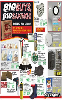 Catalogue Menards from 01/04/2024