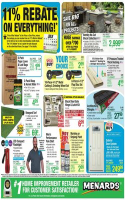 Catalogue Menards from 07/17/2024