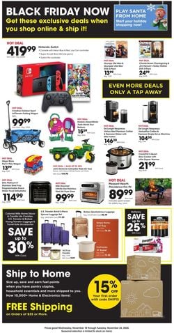 Catalogue Metro Market Black Friday ad 2020 from 11/18/2020