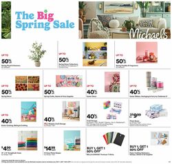 Catalogue Michaels from 03/01/2026