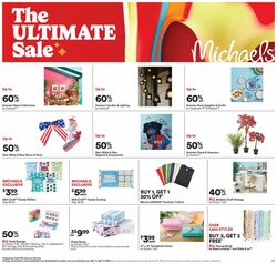 Catalogue Michaels from 06/07/2026