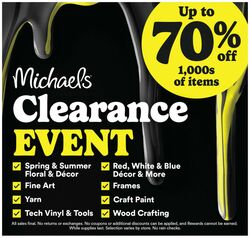 Catalogue Michaels from 07/05/2026