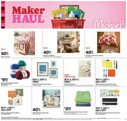 Catalogue Michaels from 08/02/2026