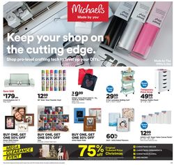 Current weekly ad Michaels
