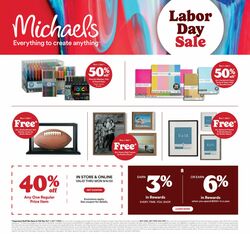 Catalogue Michaels from 08/27/2023