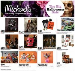 Catalogue Michaels from 10/01/2023