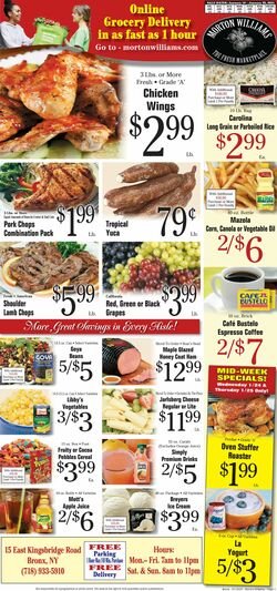 Catalogue Morton Williams from 01/18/2024