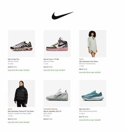 Catalogue Nike from 12/09/2022