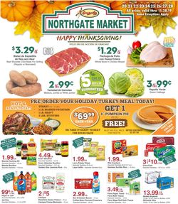 Catalogue Northgate Market - Thanksgiving Ad 2019 from 11/20/2019