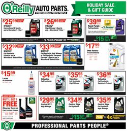 Catalogue O'Reilly Auto Parts from 11/26/2025
