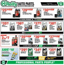 Catalogue O'Reilly Auto Parts from 12/31/2025