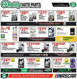 Current weekly ad O'Reilly Auto Parts