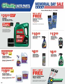 Catalogue O'Reilly Auto Parts from 05/13/2026