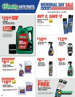 Catalogue O'Reilly Auto Parts from 05/13/2026