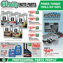 Catalogue O'Reilly Auto Parts from 02/22/2023