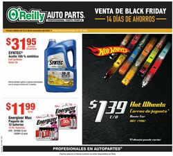 Catalogue O'Reilly Auto Parts from 11/15/2023