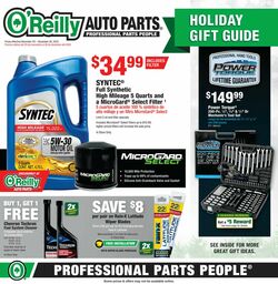 Catalogue O'Reilly Auto Parts from 11/29/2023