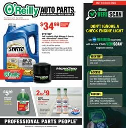 Current weekly ad O'Reilly Auto Parts