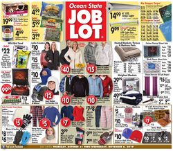 Catalogue Ocean State Job Lot from 10/31/2019