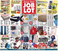 Catalogue Ocean State Job Lot from 11/07/2019