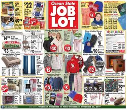 Catalogue Ocean State Job Lot from 11/14/2019