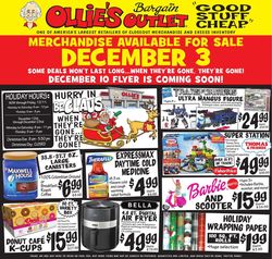 Catalogue Ollie's from 12/03/2020