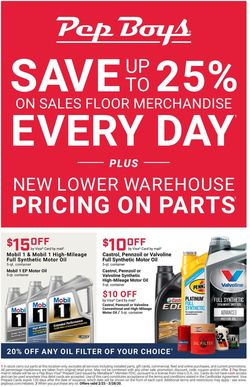 Catalogue Pep Boys from 02/23/2020