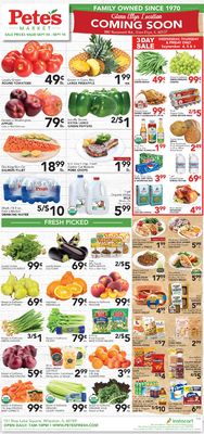 Catalogue Pete's Fresh Market from 09/04/2019